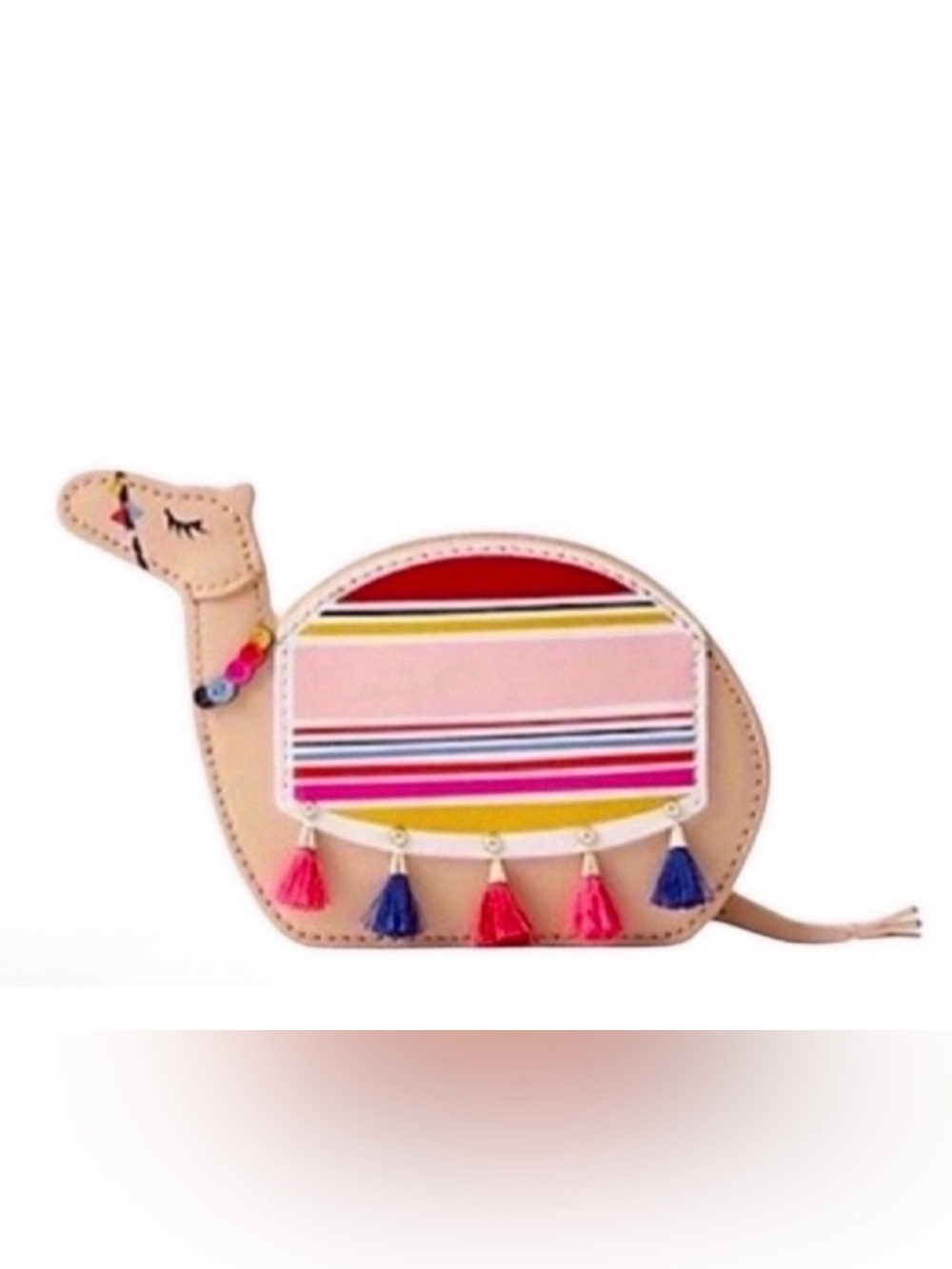 KATE SPADE SPICE THINGS UP CAMEL COIN PURSE